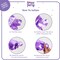 Happy Birthday Balloon – 18” Purple Mylar Cursive Foil Letter Banner, Elegant Party Decorations for Men & Women (Purple)